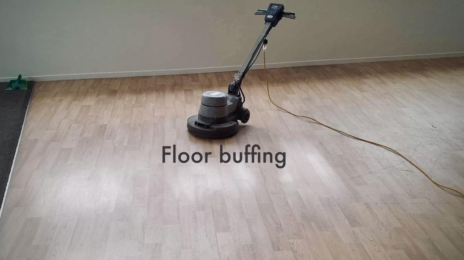 Floor buffing